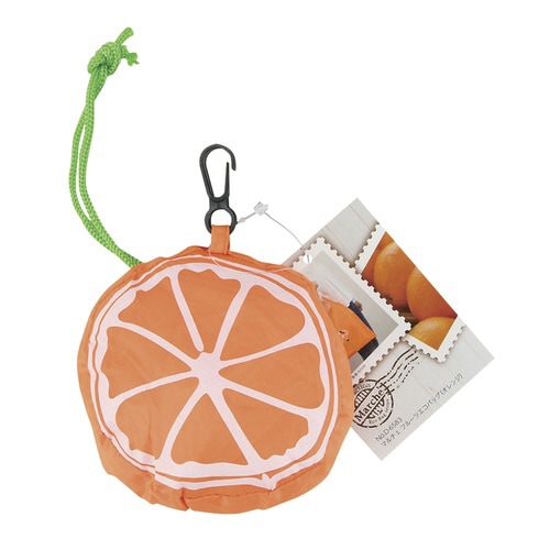 エコバッグ フルーツエコバッグ マルチェ オレンジ