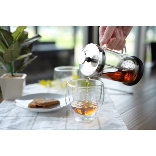 コーヒープレス 400ml Pyrex×2
