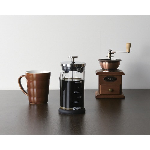 コーヒープレス 400ml Pyrex×2