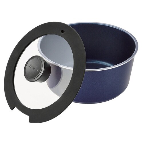 フライパン 5点セット A IH対応 ネイビー