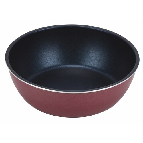 フライパン 5点セット B IH対応 レッド