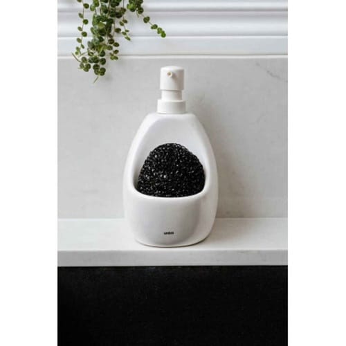 ディスペンサー キッチン 約590ml ホワイト