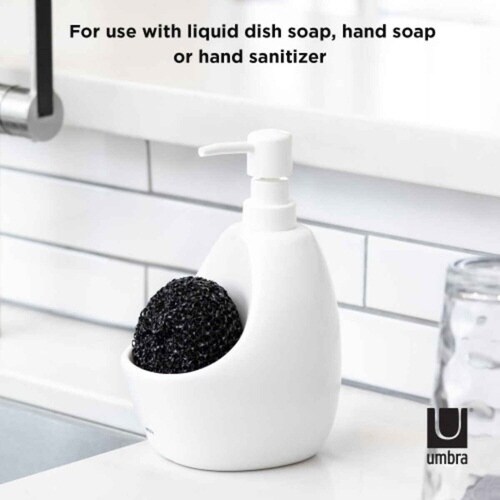 ディスペンサー キッチン 約590ml ホワイト