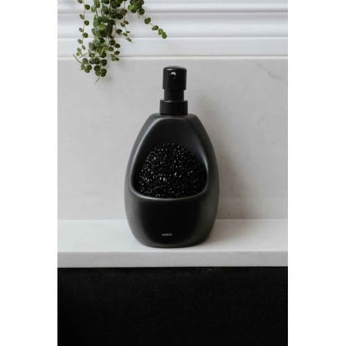 ディスペンサー キッチン 約590ml ブラック