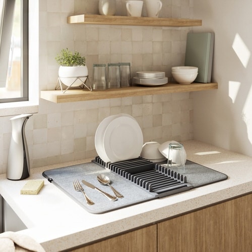 umbra水切りマットユードライチャコール×2