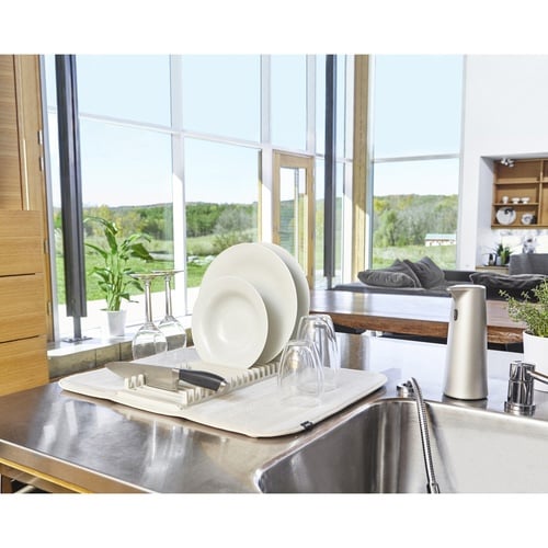 umbra 水切りマット ユードライ リネン×2