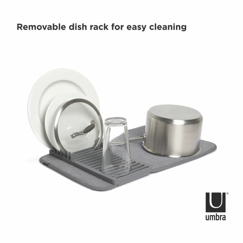 umbra水切りマットユードライチャコール×2