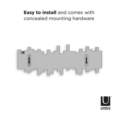 umbra アンブラ フック 5連 グレー