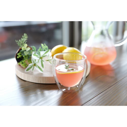 ダブルウォール グラス 2個入り 350ml×2