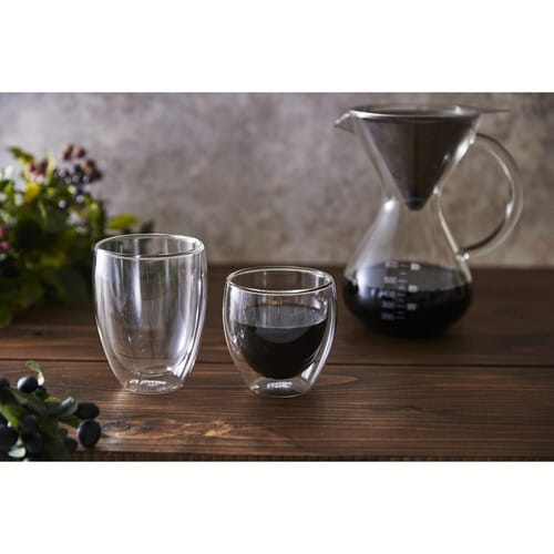 ダブルウォール グラス 2個入り 250ml