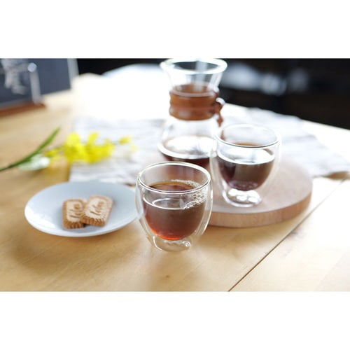 ダブルウォール グラス 2個入り 250ml