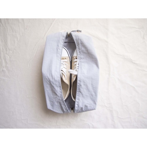 シューズケース トラベルバッグ グレー