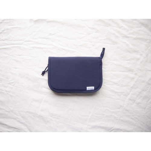 パスポートケース チケットケース ネイビー