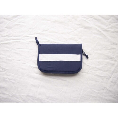 パスポートケース チケットケース ネイビー