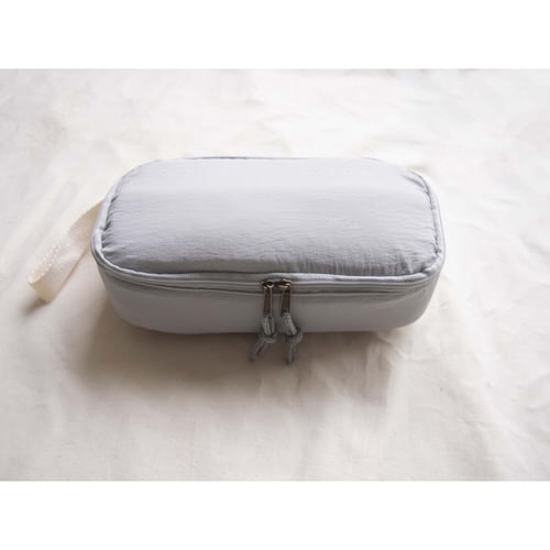 ポーチ トラベルポーチ ガジェット グレー
