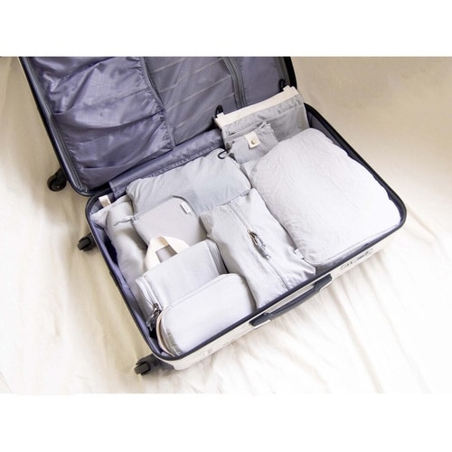 ポーチ トラベルポーチ ガジェット グレー