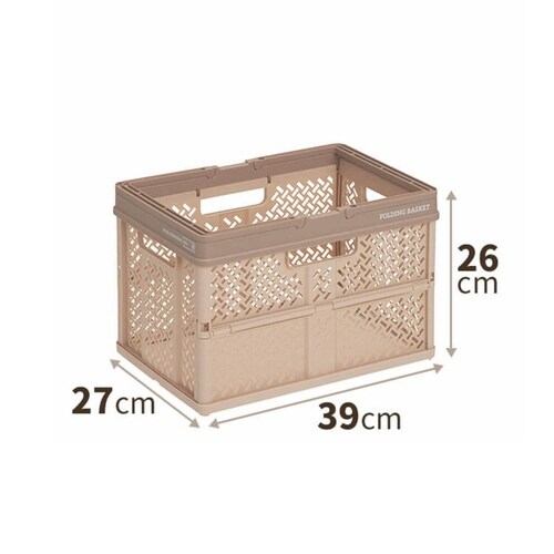 収納ボックス ベージュ