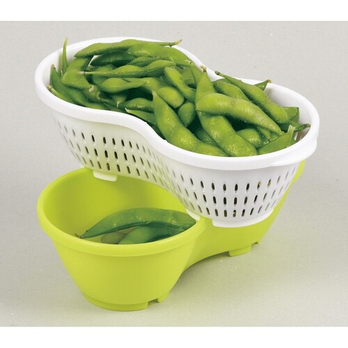 ボウル ザル 枝豆の器 食の幸 プラスチック