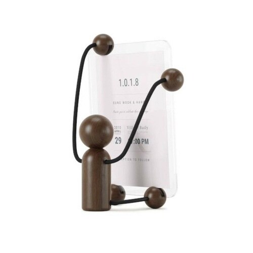 フォトフレーム S ウッディ ウォルナット