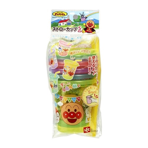 ストローカップ アンパンマン 顔 S 180ml