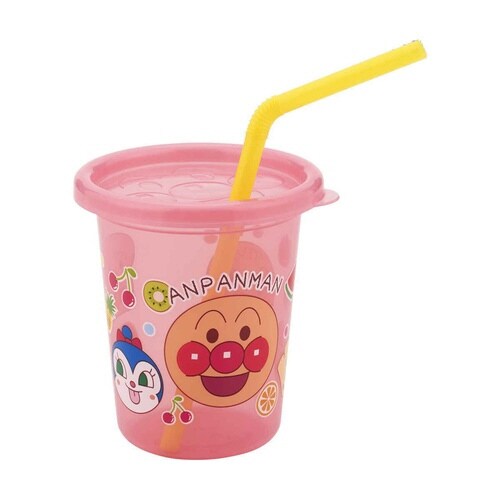 ストローカップ アンパンマン 顔 S 180ml