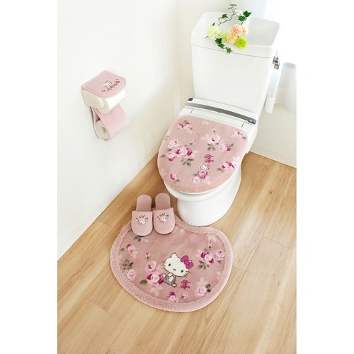 トイレマット52×60cmハローキティピンク×2