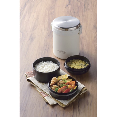 弁当箱 保温 970ml 保温弁当箱 ホワイト