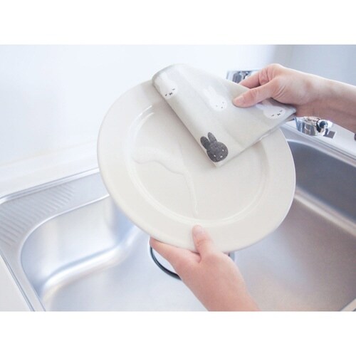 かや織ふきん 同柄3枚セット ならびミッフィー