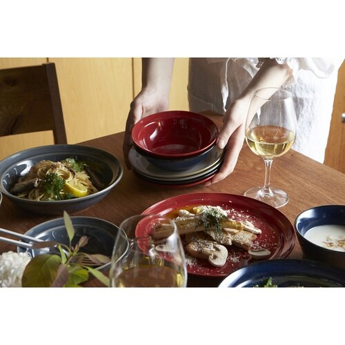 ボウル 14cm HINATA 陶器 ネイビー