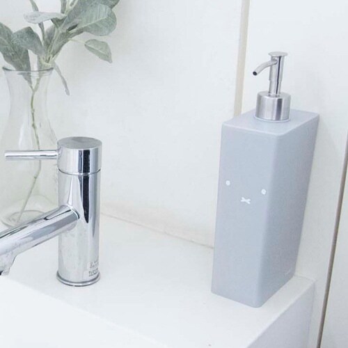 ディスペンサー ミッフィー 600ml グレー