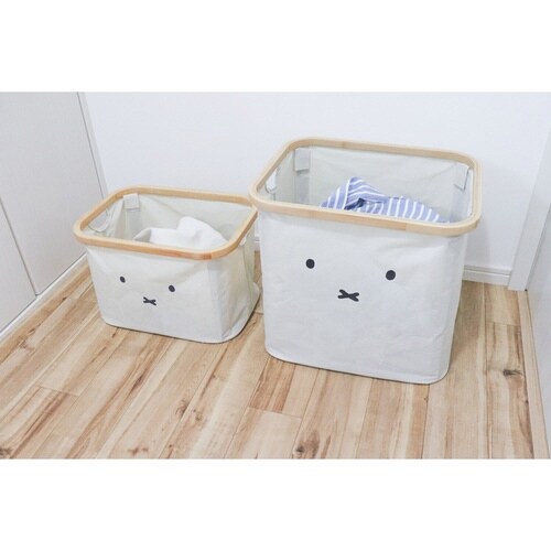 収納ボックス miffy ホワイト
