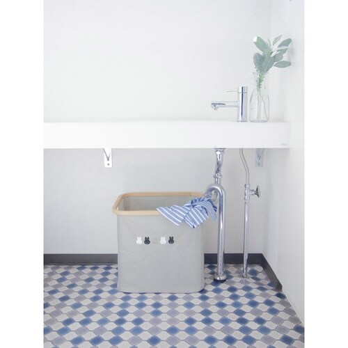 収納ボックス miffy グレー