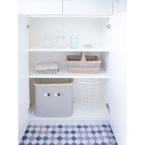 収納ボックス miffy グレー