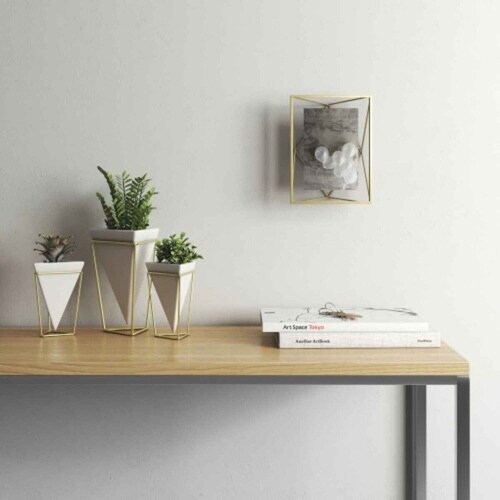 umbraフォトフレームKG判マットブラス×2