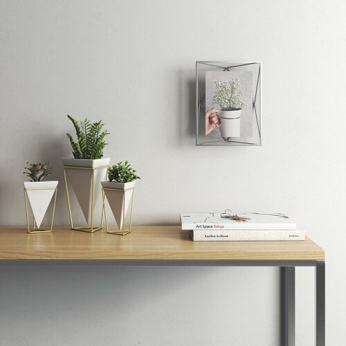 umbraフォトフレーム2L判卓上クロム×2