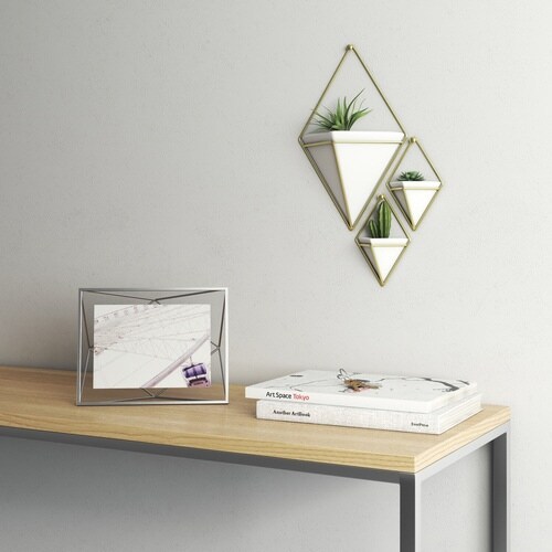 umbraフォトフレーム2L判卓上クロム×2