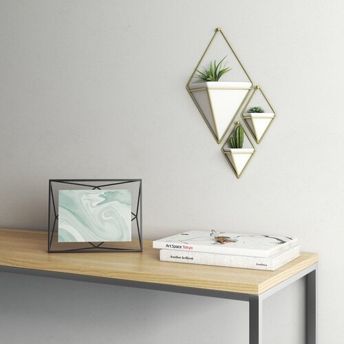 umbraフォトフレーム2L判卓上ブラック×2