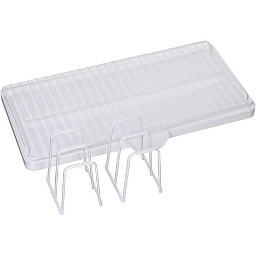 水切りトレー リバーシブルトレー 皿立て付き×2