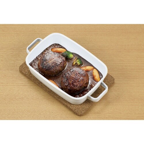 グラタン皿 18cm 浅型 ホーロー