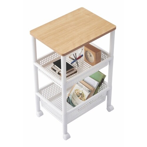 ウッドトップワゴン ワイド3段