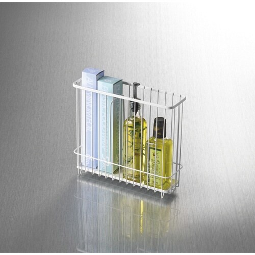 キッチン収納 スリムバスケット 仕切り付き