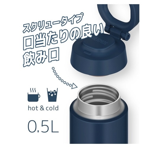 サーモス 水筒 500ml インディゴブルー