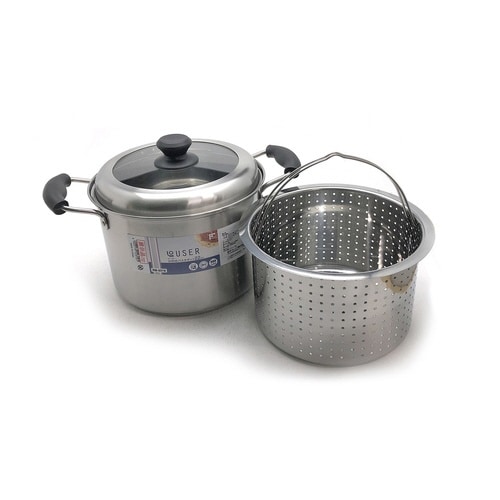 パスタポット 22cm IH対応 ローザ―