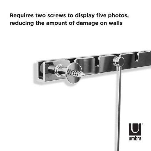 umbra フォトフレーム イグジビット クロム