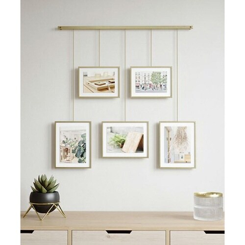 umbra フォトフレーム マットブラス