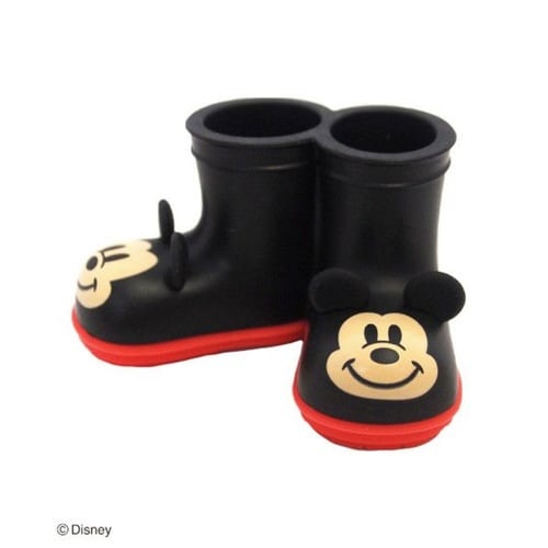 歯ブラシホルダー レインブーツ ミッキー×2