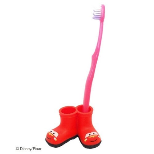 歯ブラシホルダー レインブーツ マックィーン×2