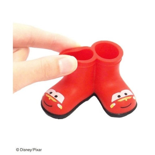 歯ブラシホルダー レインブーツ マックィーン×2