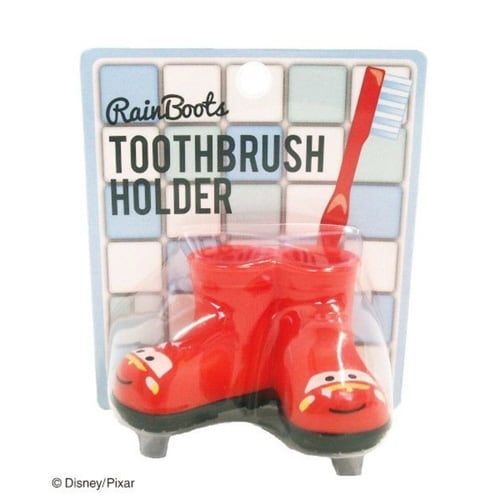 歯ブラシホルダー レインブーツ マックィーン×2