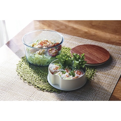 コレトランチポット専用フタ 木風